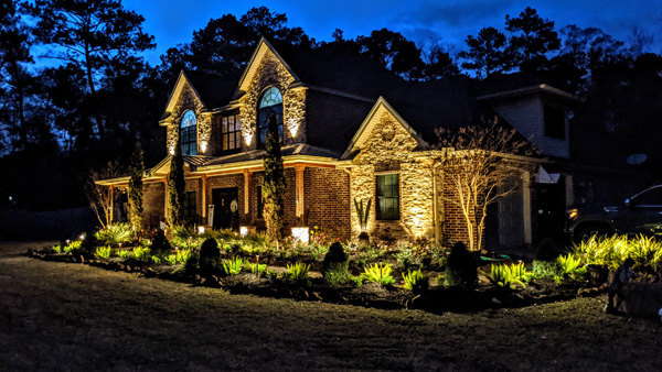 landscape lighting ideas for front of house