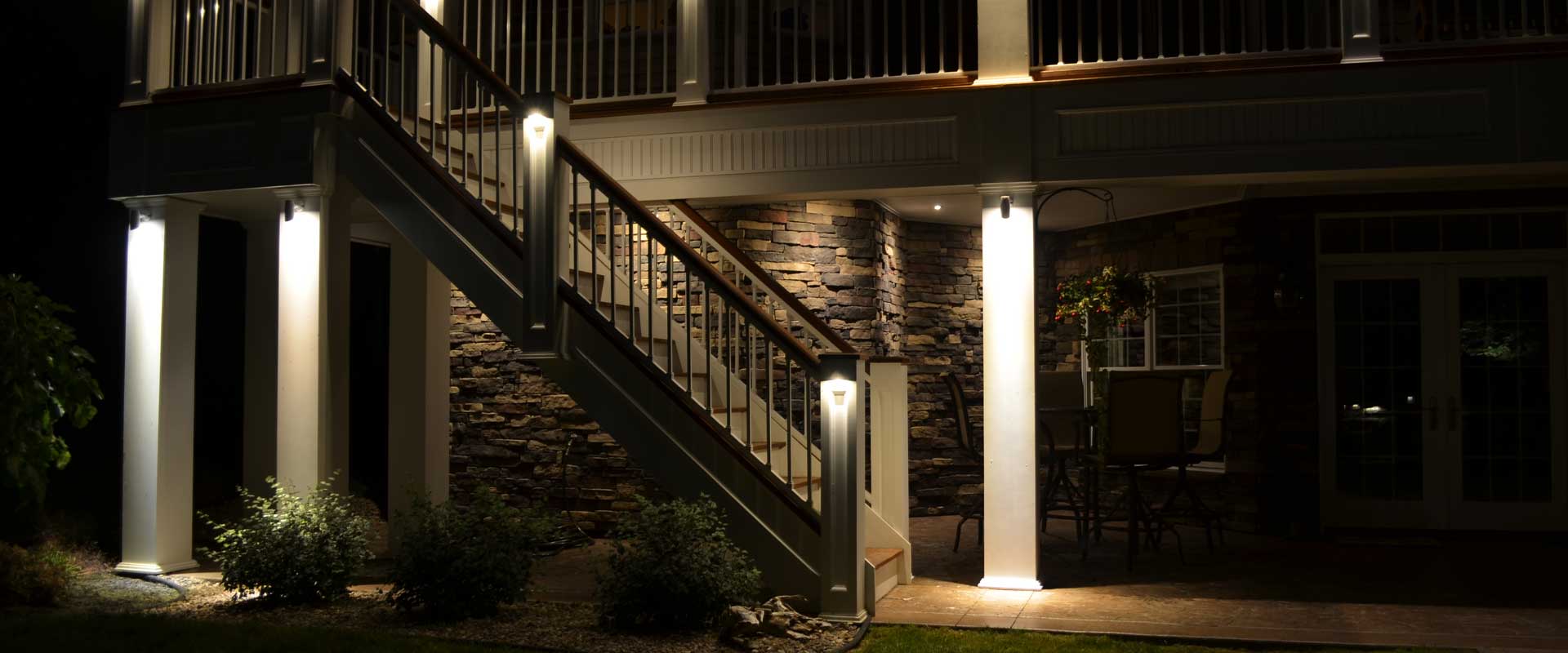 Features of Deck & Wall Lights