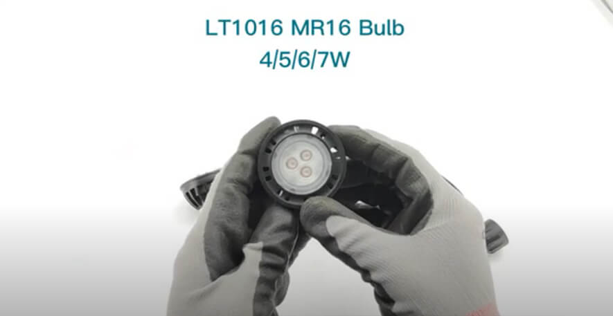Video of 8W high power MR16