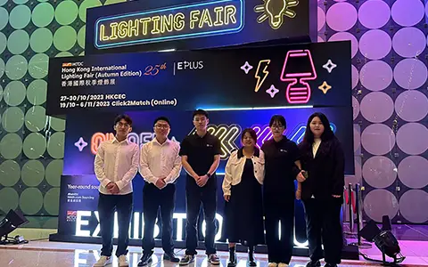 LTTECH Attends 2023 HK International Lighting Fair