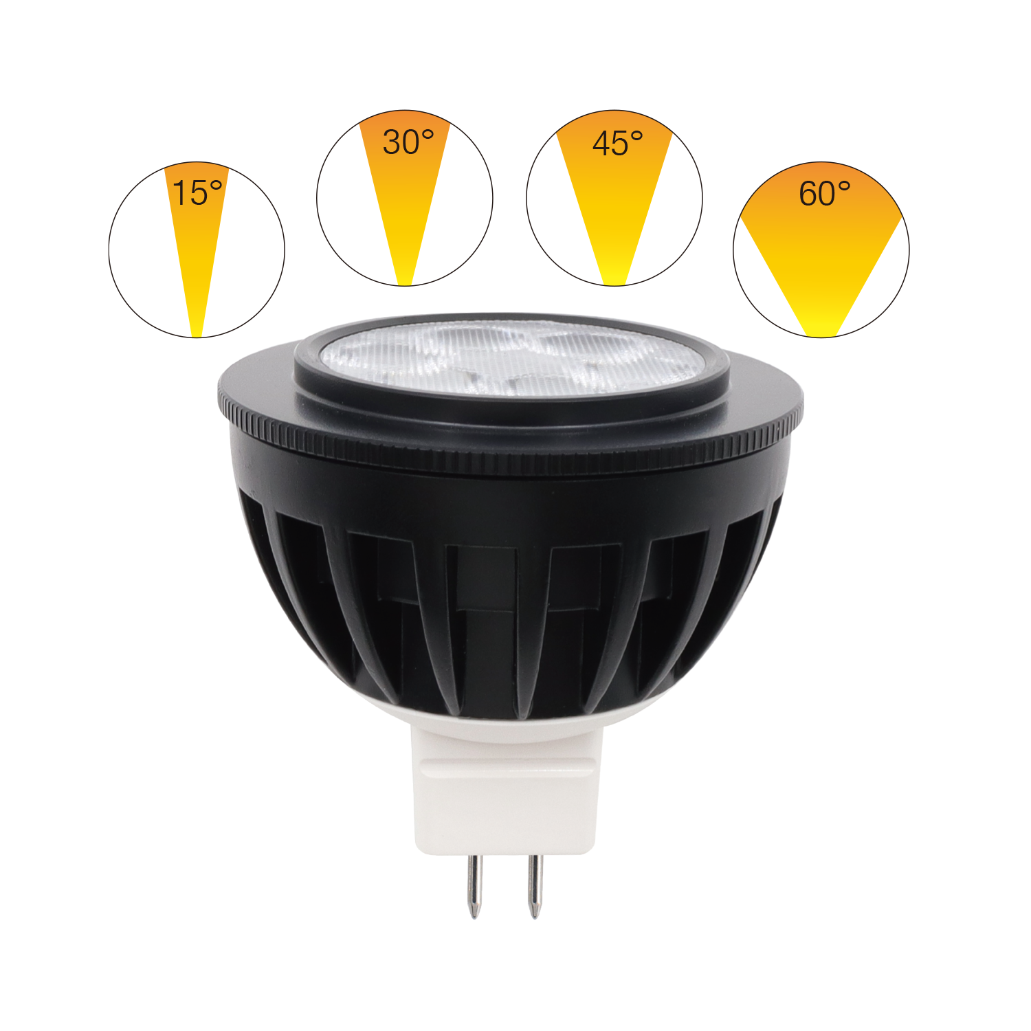LT1016CG Adjustable Beam Angle MR16 LED Lamp