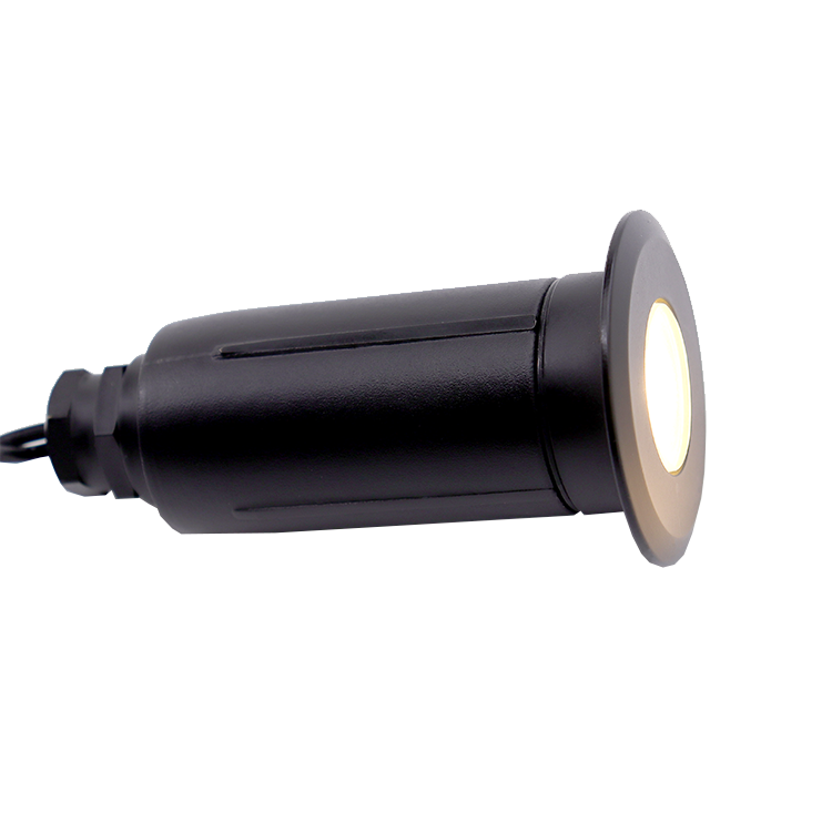 LT2207 Die Cast Brass Mini In Ground Well Light