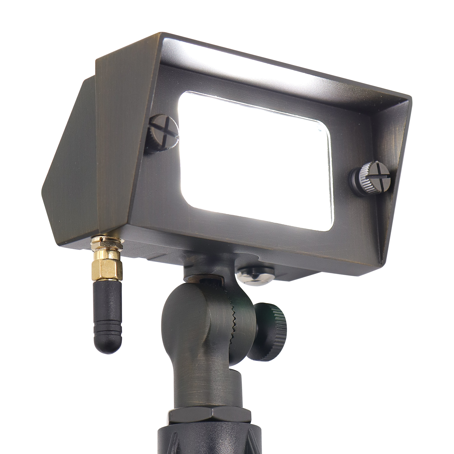 LT2303BT Die Casting Brass RGB CCT Tunable Smart Flood Light With Exterior Antenna