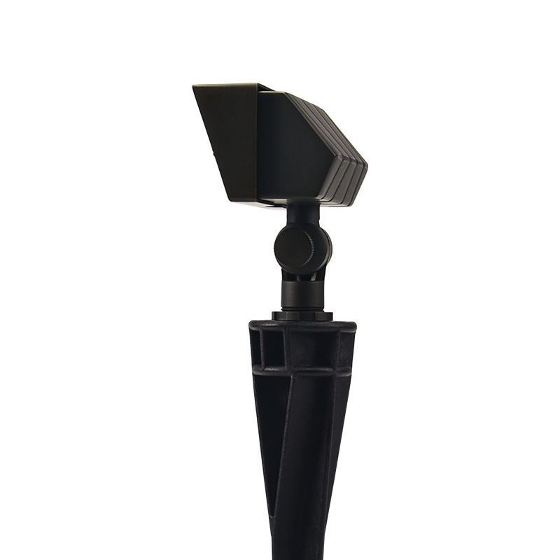 LT2501 Die Cast Brass Integrated Flood Light