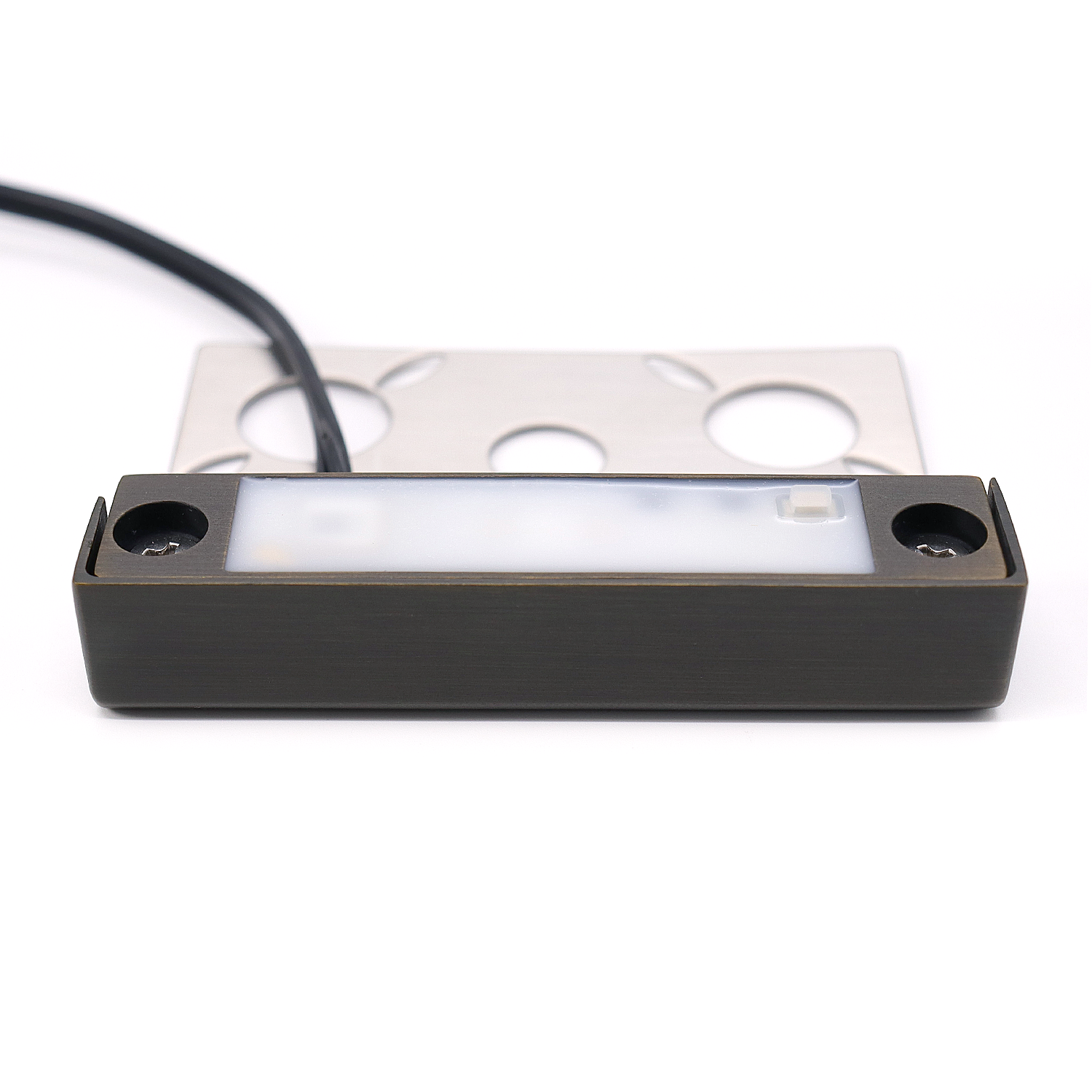 LT2701PS3 4 Inch Die Cast Brass RGB CCT Tunable Hardscape Light