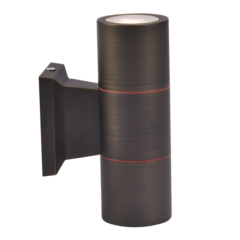 LT2602 Die Cast Brass Up Down Cylinder Wall Light