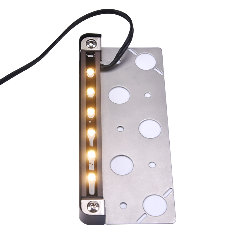 LT2702B 7 Inch Die Cast Aluminum Hardscape Light